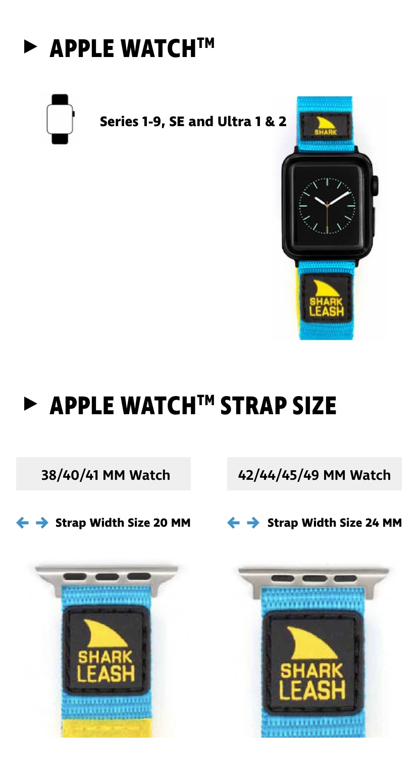 Freestyle Apple Strap Compatibility Chart